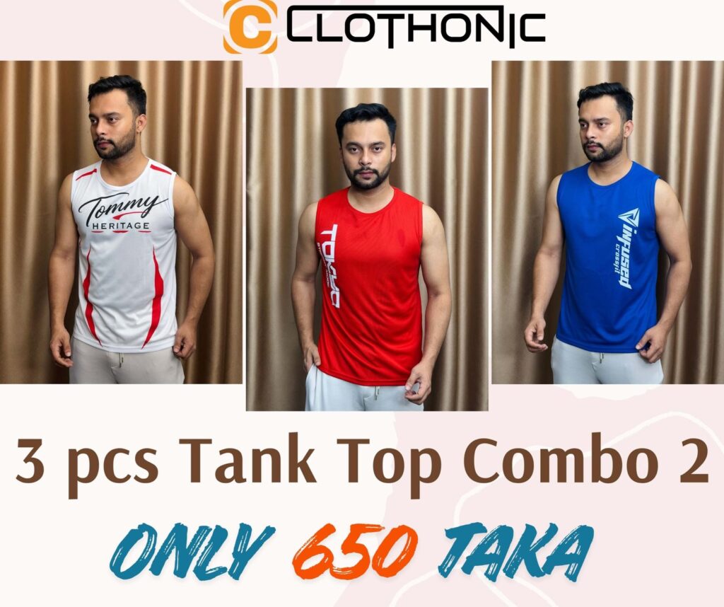 3Pcs Tank Top Combo || Clt 02