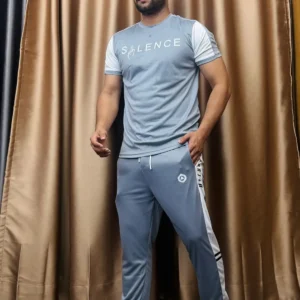 1 Pcs Silver Tracksuit