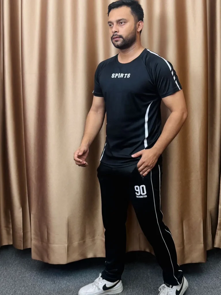 1 Pcs Black Tracksuit